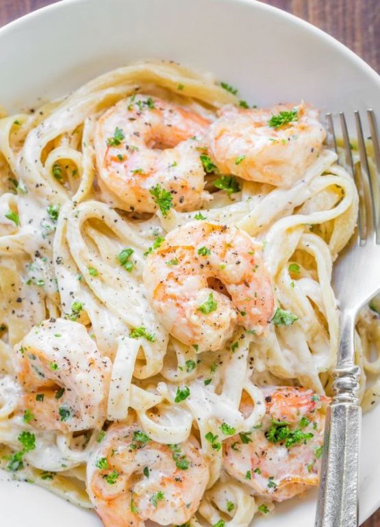 Спагетти с креветками в сливочном соусе: рецепты приготовления Кулинария