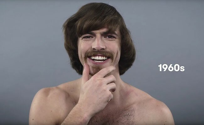 Как изменились стандарты мужской красоты за 100 лет   Интересное