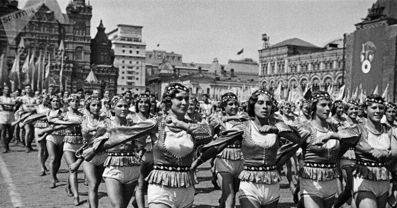 Парады физкультурников в СССР 