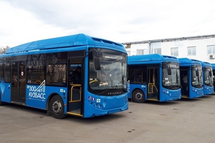 Новые автобусы Волгабас переданы автотранспортным предприятиям Кузбасса события,Новости,сделано у нас