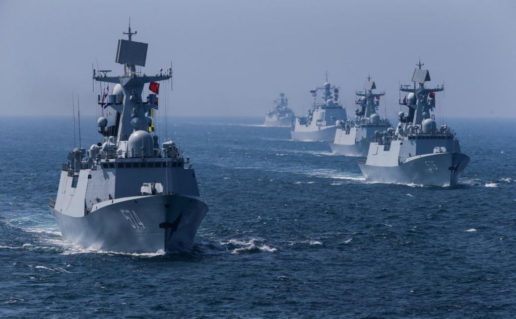Китай теперь занимает первое место по количеству боевых кораблей Армия и флот