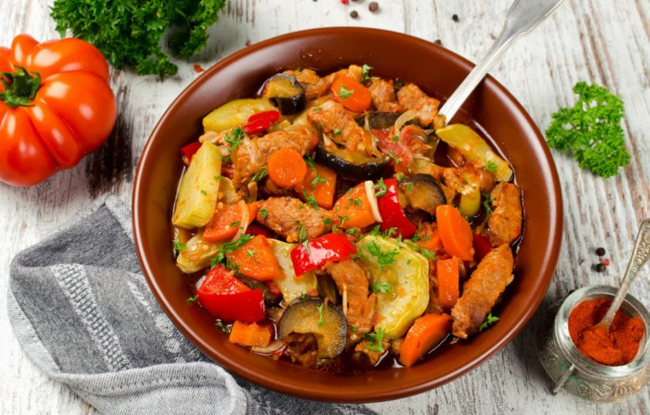 Готовим рагу: 6 отличных рецептов на любой вкус кулинария,мясные блюда,овощные блюда,рагу,рецепты,рыбные блюда