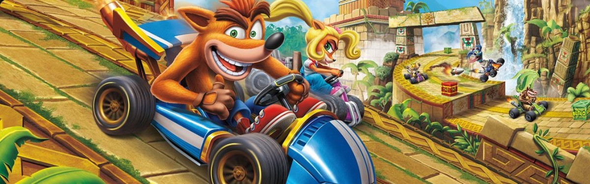 Crash Team Racing Nitro-Fueled - Демонстрация геймплея action,crash team racing nitro-fueled,ps,xbox,Гонки,Игры,новинки