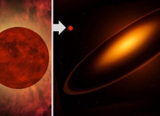 Entfernter Stern durch mysteriöse Ringe verdunkelt: Planet oder gescheiterter Stern?